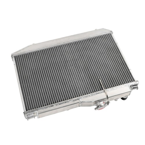 2 Row Aluminum Core Performance Radiator For 84-87 Toyota Corolla AE86 4AGE 1.6L - Picture 5 of 9