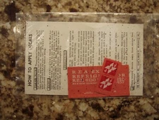 Railway Express REX Refrigerator Car HO White Decals Walthers 124-66 (124660)