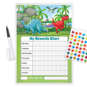 Dinosaur Behaviour Reward Chart