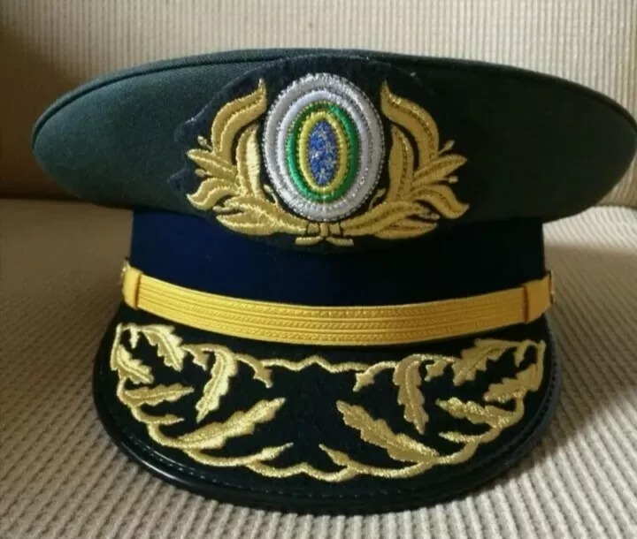 Brazil Army 4 Stars General`s CAP VISOR