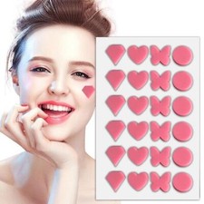 24PCS Colored Star Heart Salicylic Acne Pimple Patch Face Care Stickers Tool: