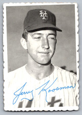 1969 TOPPS DECKLE EDGE #25 JERRY KOOSMAN METS
