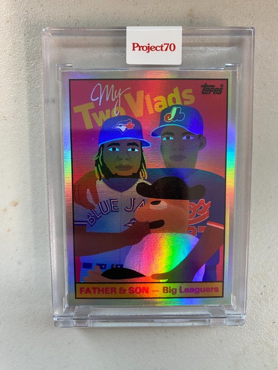21 TOPPS Project 70 Vlad Guerrero Jr #501 Rainbow Foil Blue Jays