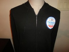 THERMAL Oklahoma City Thunder 33-65 Full Zip Hooded Hoodie Sweatshirt Adult XL