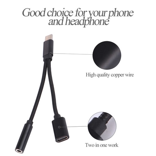 Earphone Adaptor Charger Adapter Splitter Converter Headphone Adapter Charger - 第 5/12 張圖片