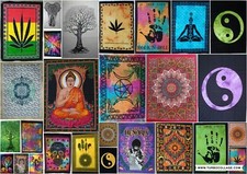 Home Decor Indian Mandala Small Poster Dorm Art Wall Hanging Throw Tapestry Boho