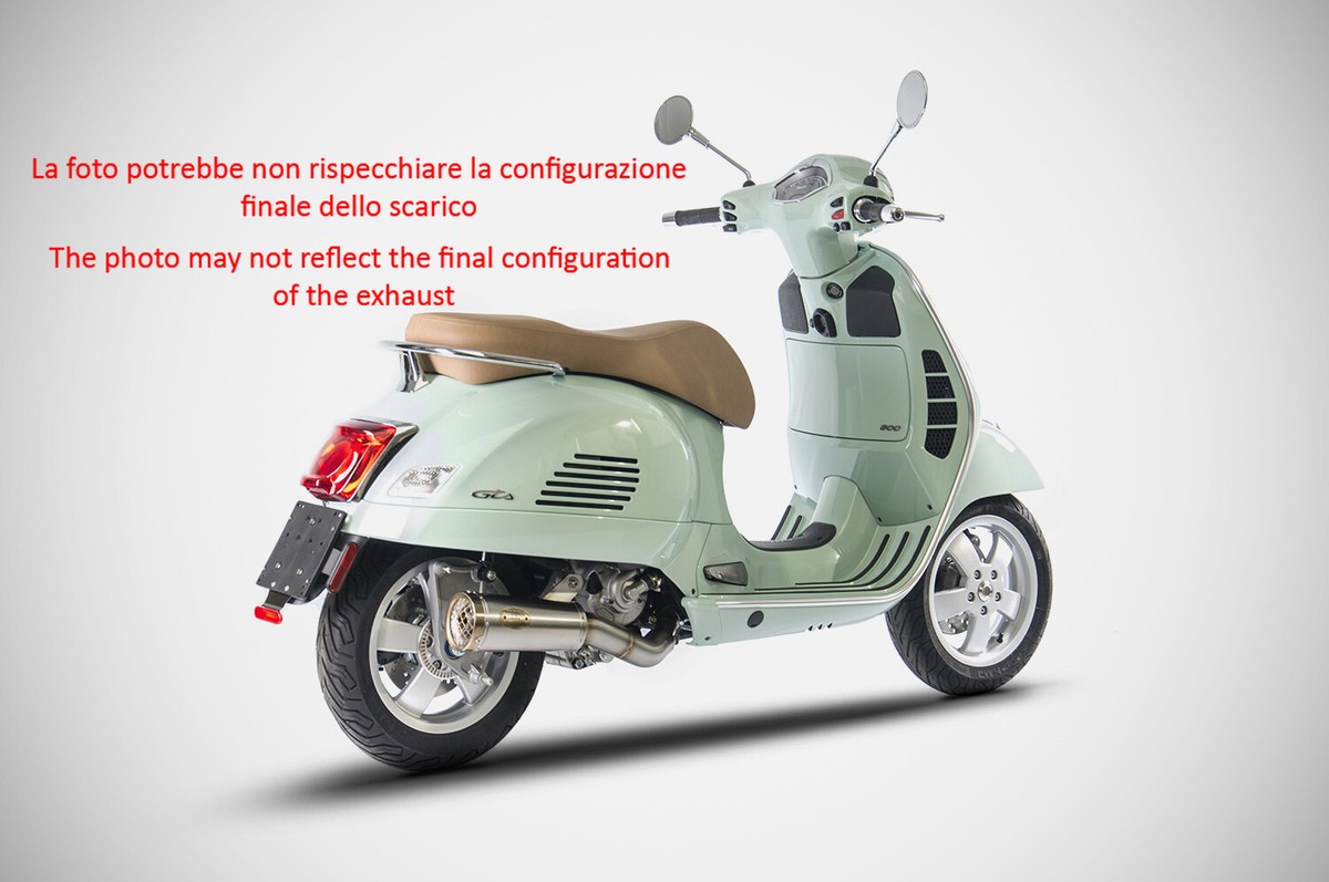 Exhaust Borse Laterali Vespa Gts 300 Exhaust Polini Piaggio Vespa