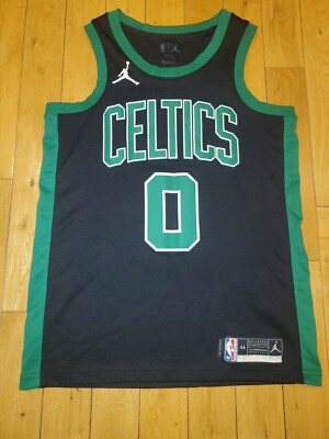 Nike Jayson Tatum Black BOSTON CELTICS Statement NBA Team Swingman