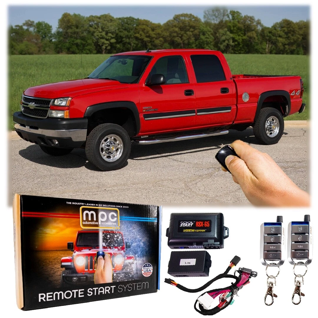 Remote Start Keyless Entry For 2003 2006 Chevrolet Silverado 2500 HD Plug n Play