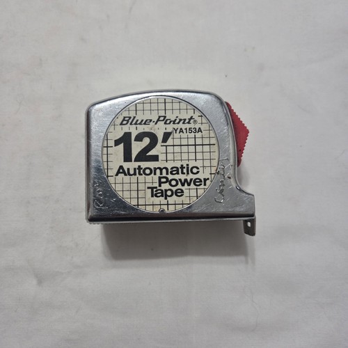 Blue-Point Tools YA153A 12' Foot Automatic Power Tape Measure - Made in USA
