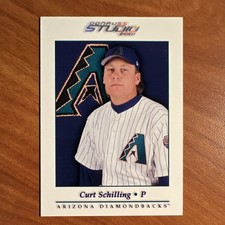 Donruss Studio 2001 Curt Schilling #22 Arizona Diamondbacks Baseball Card
