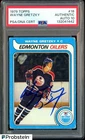 Wayne Gretzky HOF Signed 1979-80 Topps Hockey #18 RC Rookie PSA/DNA 10 AUTO
