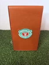 Links And Kings Leather Golf Yardage Book MEDINAH CC PRESIDENTS CUP OFFICIAL