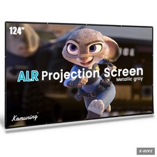 Gray 120" ALR 4K 16:9 HD Home Movie Projector Screen for Sale