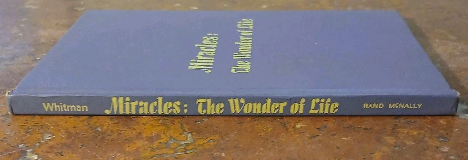1st ed. "Miracles : The Wonder Of Life"- Walt Whitman (1969, Hardcover) - Image 3 of 4