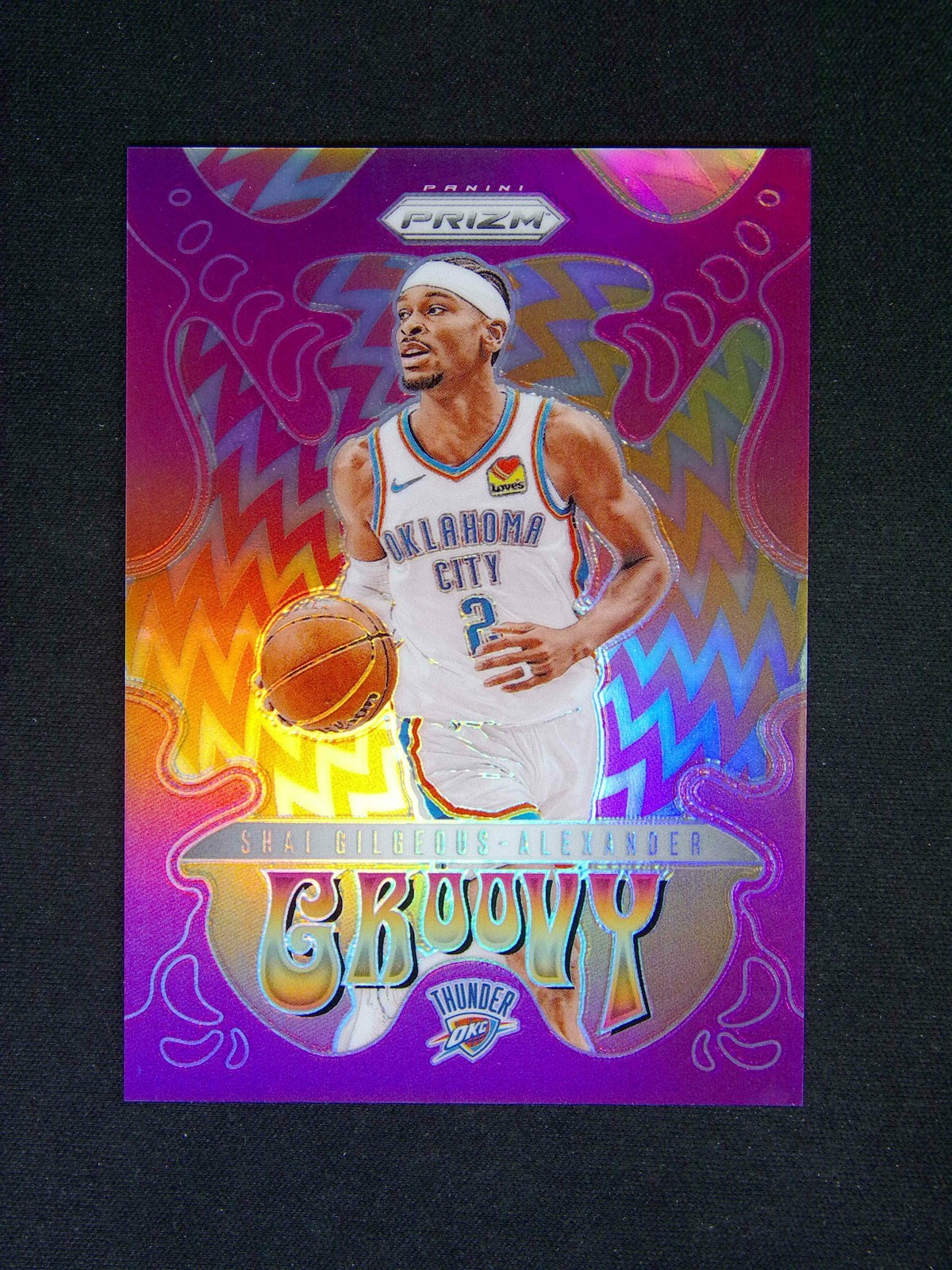 2024-25 Panini Prizm Shai Gilgeous-Alexander #2 Groovy Case Hit SSP