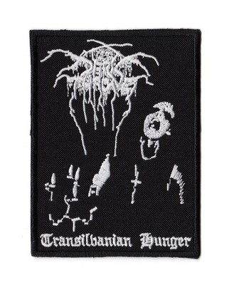 Darkthrone Transilvanian Hunger Patch Death Black Heavy Speed Metal Band Logo