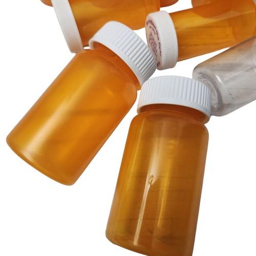 Lot Of Empty Plastic RX Pill Bottles Medicine For Crafting Fishing Storage Hobby - Picture 5 of 6