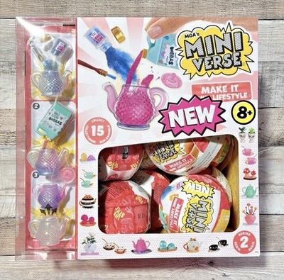 MGA Miniverse Make It Mini Lifestyle Series 2, Mystery Display Box + 15 New  