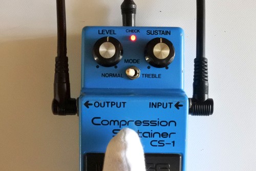Boss CS-1 Compression Sustainer Gitarren-Effekt-Pedal MIJ 1979 #58 silberne Schraube - Bild 11 von 12