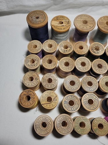 Vintage Belding Corticelli Thread Lot Of 32 - Picture 4 of 16