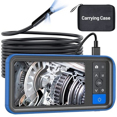 Dual Lens Endoscope Camera with Light, Teslong 4.5 HD Snake Borescope Inspect...