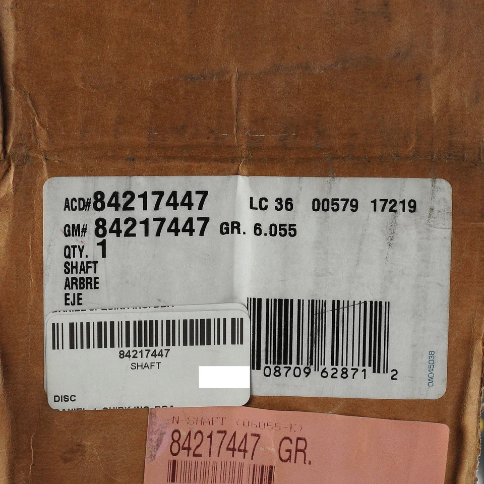 Genuine GM Front Wheel Drive Half Shaft Assembly 84217447 - Image 4 of 4