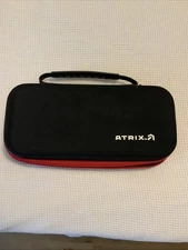 Atrix Nintendo Switch Universal All In One Travel Carrying Case Black and Red