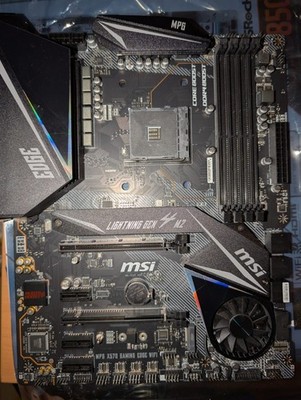 MSI MPG X570 gaming edge wifi Mainboard AM4