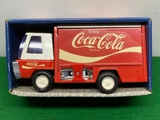 Vintage 1970s BUDDY L Pressed Steel Coca Cola Delivery Truck. New Old Stock!
