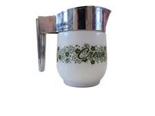 Vintage Gemco Corelle Corning Crazy Daisy Spring Blossom Creamer 1970’s