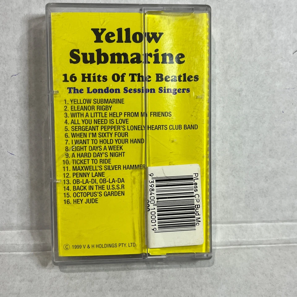 Yellow SubmarineThe London Session Singers 16 Hits Of The Beatles Cassette Tape - Image 2 of 3