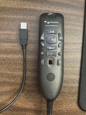 Nuance PowerMic III 0P0WM3N3 Handheld Dictation Microphone 3ft cord Free Ship