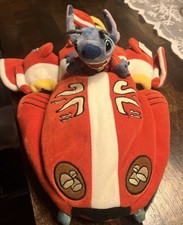 "Nave espacial Lilo & Stitch grande retirada con puntada de aproximadamente 14"" de felpa"