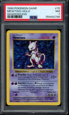 1999 MEWTWO Pokemon Card #10 10/102 Base Set Shadowless Holo Rare PSA 7 New Cert on eBay