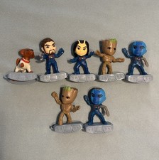 Marvel McDonald's Premium Toys Set Guardians of the Galaxy Figures 2023 Lot of 7
