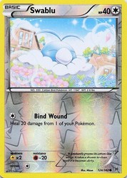 Swablu 124/162 XY BREAKthrough Reverse Holo Common