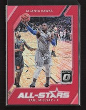 2017-18 Donruss Optic #24 Paul Millsap All Stars Red #/99