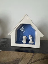 Kay Finch Manger, Baby Jesus And Angel