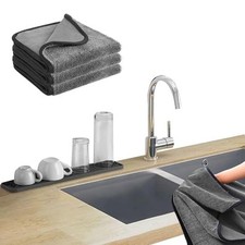 Shiny Wipes Shower Cleaning Cloths 3pcs Shiny Bath Drying Towel Super Absorbent