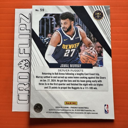 Baloncesto Phoenix 2023 #59 Jamal Murray Blue Ice - Imagen 2 de 2