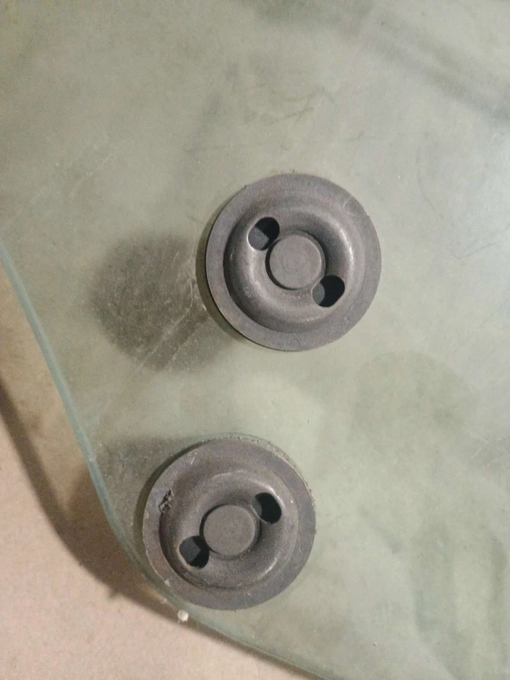 Cadillac Sevilla 1980-1985 puerta delantera derecha vidrio/ventana OEM Foto 4 de 4