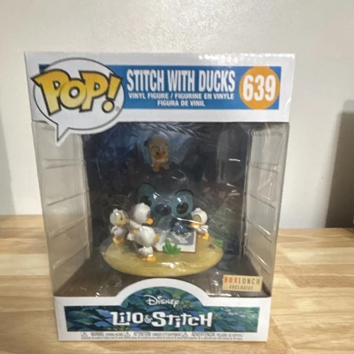 Funko Pop! Stitch with Ducks #639 Lilo & Stitch Box Lunch Exclusive Vinyl Figure