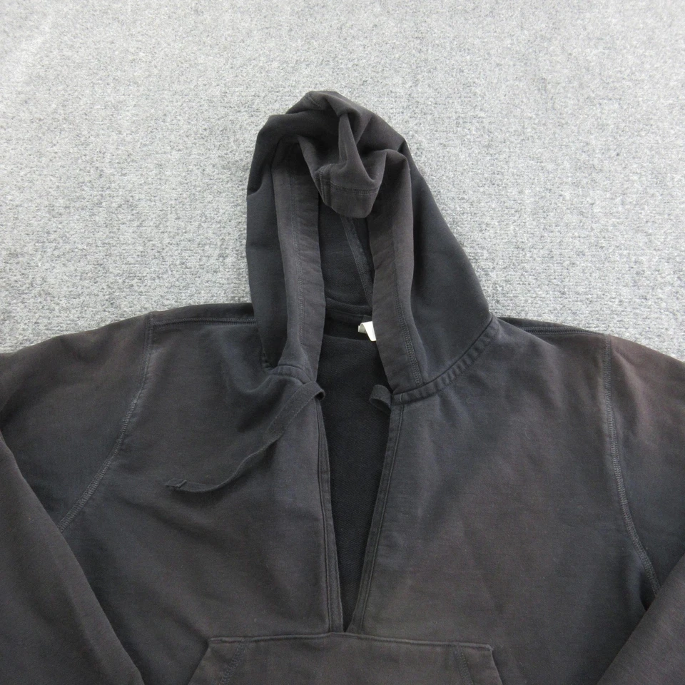 Sudadera con Capucha Patagonia Para Mujer Pequeña Negra Algodón Orgánico Pullover Bolsillo Canguro Foto 2 de 4