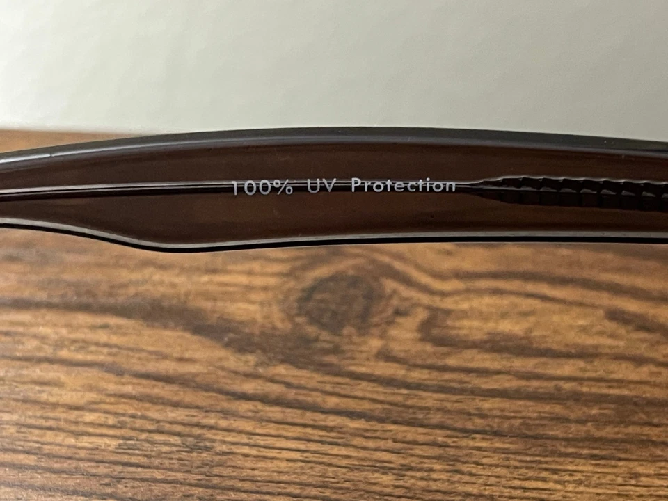 时尚现代特快灰色半透明方形太阳镜镜框仅 55-16-140 毫米 — 第 4/4 张图片