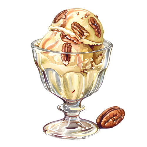 Ice Cream Self Adhesive Vinyl Sticker