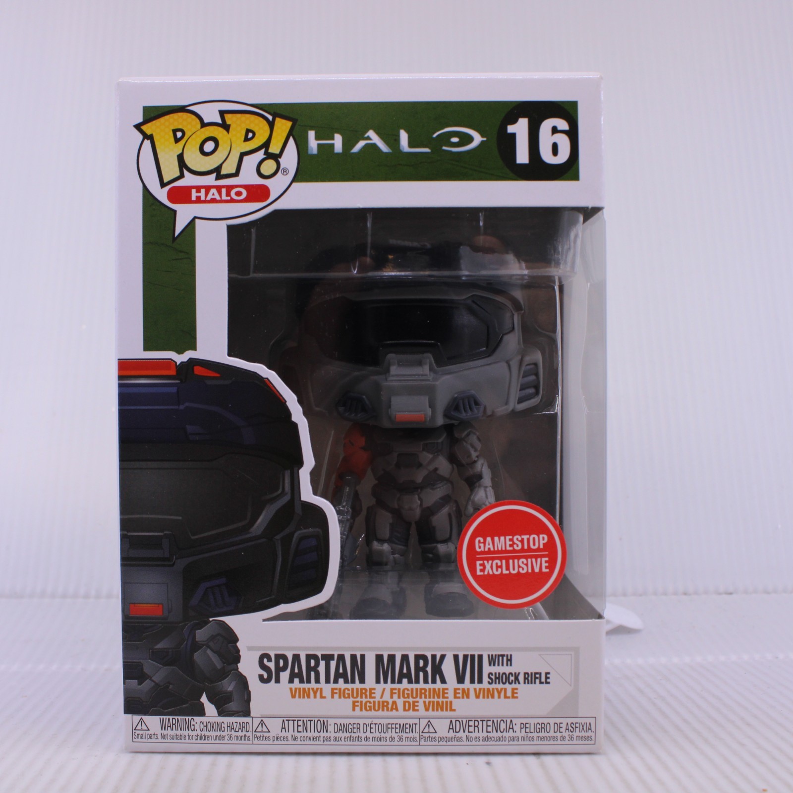 F2 Funko Pop Games Spartan Mark Vii Gamestop Exclusive Halo Vinyl Figure 16
