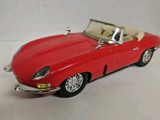 Vintage Jaguar Convertible JDU 877E Toy Friction Car, China, 1960s