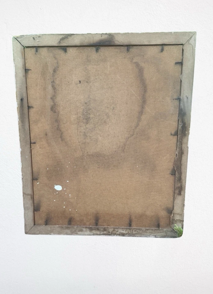 1997 Vintage Italian Street Scene Original Oil Painting Signed By J.Rossi - image 4 of 4