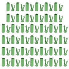 Shoe Lace Tips, 40 Pack Metal Alloy Shoelace Head, Green